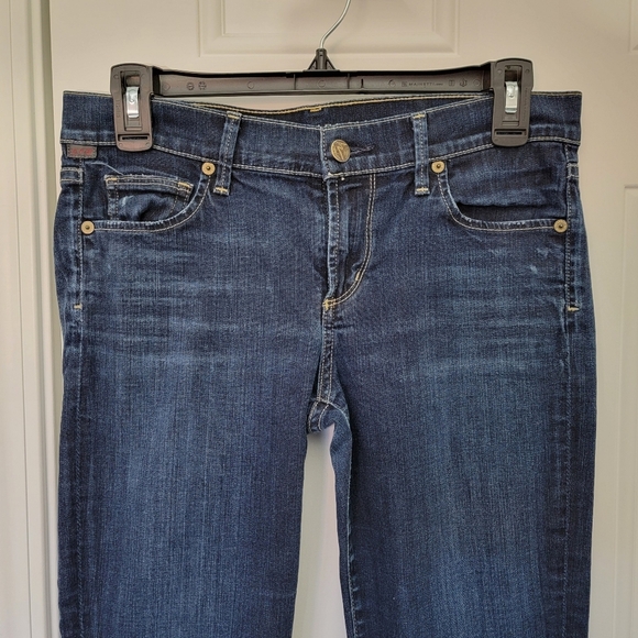 Citizens Of Humanity Jeans Women 27 Ava Low Waist Straight Leg Stretch Denim - Picture 3 of 16